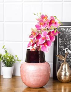 Florero Minimalista de Metal para Espacios Modernos y Elegantes, Ideal para Decoración de Plantas de Interior - Product Image 1