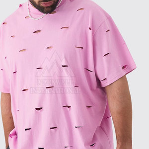 T-shirt délavé à la mode, nouveau design, streetwear, logo imprimé personnalisé, 100% coton, coupe ample, t-shirt délavé imprimé - Product Image 5