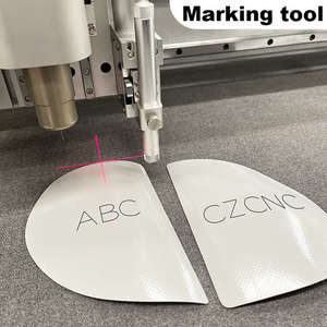 Machine de découpe automatique CNC pour cuir synthétique, pour sacs à main, chaussures, sièges de voiture, housses de canapé, industrie de l'habillement - Product Image 4