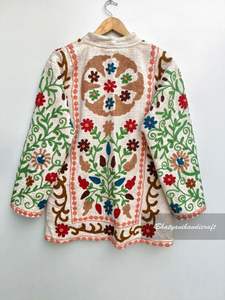 Veste d'hiver en coton brodée à la main pour femme, nouveau Style, vêtements de plage - Product Image 4