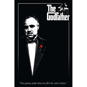 Set of 3 Gangster Movies Poster-the Godfather Scarface GoodFellas Modern Style <b>Canvas</b> <b>Wall</b> Art - Product Image 4