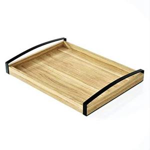 ถาดเสิร์ฟทำจากไม้สีสำหรับตกแต่งบ้านหรูหราถาดเสิร์ฟบนโต๊ะทำจากอินเดียถาดใส่กาแฟไม่ซ้ำใครล่าสุด - Product Image 6