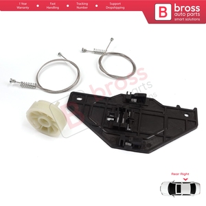 ชุดซ่อมมอเตอร์กระจกไฟฟ้าหลังขวา รุ่น BWR5484 สำหรับ C4 Picasso MK1 UD Grand UA ปี 2006-2013 MPV 9224E4 - Product Image 5