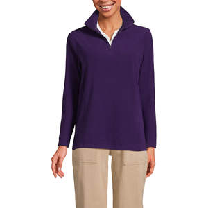 Veste brodée sur mesure pour femmes Polartec thermique lourd polaire quart de fermeture éclair pull multicolore quantité minimale de commande bas Bangladesh - Product Image 5