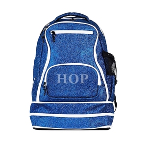 Sac à dos pour femmes avec étiquette personnalisée brillante et scintillante, sac à dos de cheerleading brillant pour les jeunes, léger, durable, sac à dos de sport - Product Image 6
