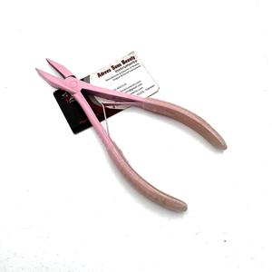 Wholesale <b>Micro</b> Bead <b>Hair</b> <b>Extension</b> Tools Black Pink Gold Stainless Steel Silicone Grip Handle <b>Micro</b> <b>Ring</b> Pliers <b>Hair</b> <b>Extensions</b> - Product Image 6