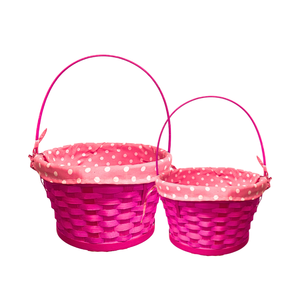 Paniers de rangement en bambou tissé à la main Panier de rangement de fruits artisanal Panier cadeau pour organiser votre maison - Product Image 1