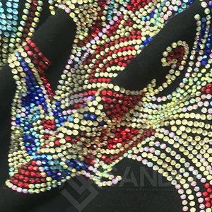 เสื้อสเวตเชิ้ตพลอยเทียมสำหรับผู้ชายเสื้อสเวตเชิ้ตสำหรับผู้ชายดีไซน์ตามสั่ง - Product Image 6