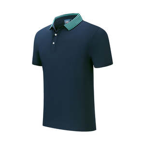 Polo uni avec impression personnalisée et logo 100% piqué de coton T-shirt polo de golf de haute qualité pour hommes livraison DDP - Product Image 3