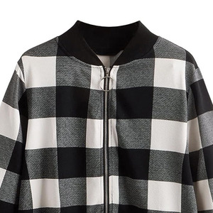 Wholesale <b>Men</b> <b>Jackets</b> OEM Custom Logo Print Long Sleeves Casual Bomber <b>Jackets</b> for <b>Men</b> - Product Image 4