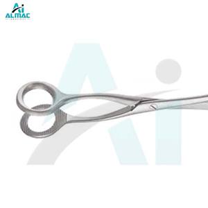 Forceps ovariens en acier Doyen fiables ALMAC pour chirurgiens, opérations gynécologiques, certifiés CE, prise ferme, performance fluide - Product Image 5