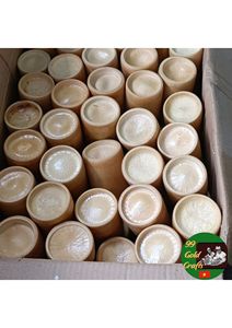 Tasse à café en bambou artisanale du Vietnam, tasse à boire durable, logo personnalisé OEM ODM - Product Image 4