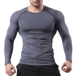 Men's High Quality Compression T-Shirt <b>Long</b> <b>Sleeve</b> Breathable Men <b>Long</b> <b>Sleeve</b> Athletic Weather <b>Base</b> <b>Layer</b> Undershirt T Shirt - Product Image 1
