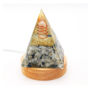 Meilleure qualité Offre Spéciale naturel arc-en-ciel pierre de lune arbre de vie Orgonite Reiki méditation Orgonite - Product Image 4
