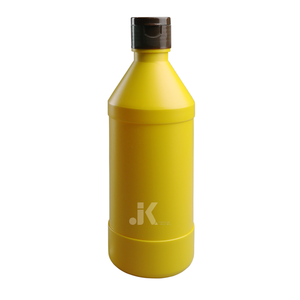 Vietnam usine produit chaud OEM/ODM HDPE emballage en plastique bouteille de liquide ronde 500ml jaune blanc meilleure qualité M0316 - Product Image 3