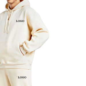 New High Quality Jogging Suits Cotton Long Sleeve <b>Men</b> Sweatsuit Solid Color Customization <b>Sweat</b> <b>Pants</b> <b>Men</b> jogging Set - Product Image 5