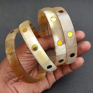 High Quality Natural Horn Bangles manufacturer & <b>Bracelets</b> in Various Sizes Lightweight Durable & Designed for Casual Formal - Product Image 2