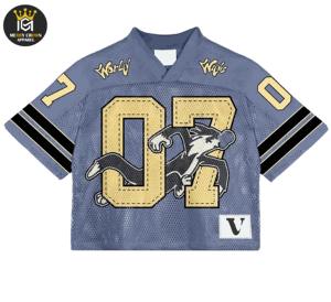 เสื้อยืดโอเวอร์ไซส์โชว์ไหล่ของผู้ชายเสื้อยืดผ้าคอตตอน100% ตาข่ายแบบย้อนยุคแนวสตรีทเสื้อผ้าแนวสตรีท - Product Image 6