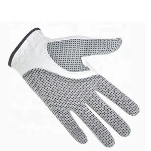 Guantes de Golf Personalizados al por Mayor de Alta Calidad, de Piel de Cabretta para Mano Izquierda, Antideslizantes, con Correa de Muñeca Ajustable para Hombre y Mujer - Product Image 4