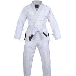 Jiu Jitsu Uniform Cotton <b>Blended</b> Martial Arts Gi Durable Training Suit for Adults and Kids Professional Jiu Jitsu Kimono Uniform - Product Image 1