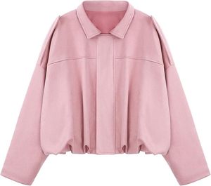 Veste de sport unisexe décontractée en satin de coton 100% aspect daim respirant coupe-vent imperméable personnalisable à l'avant pour le printemps - Product Image 2