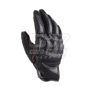 Nouveauté en promotion : Gants de moto en cuir pour homme, de protection, pour la course, pour motard, compatibles écran tactile, antidérapants - Product Image 2