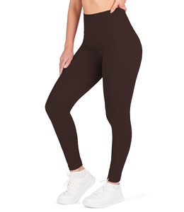Leggings de compression d'entraînement taille haute pour femmes, légers, écologiques, respirants, à séchage rapide, pleine longueur, grande taille, unis - Product Image 6