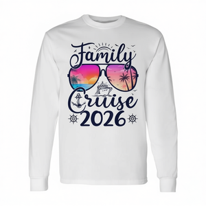 T-shirt a maniche lunghe coordinata per la famiglia per le vacanze estive 2026 - Collezione Crociere - Product Image 2