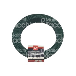 FIL GALVANISÉ À CHAUD POLYVALENT AVEC PVC Couleur verte - Product Image 1