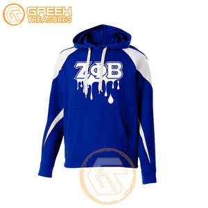 Zeta phi Beta เสื้อมีฮู้ดของผู้หญิงเสื้อลำลองพิมพ์ลายโอเวอร์ไซส์สำหรับฤดูหนาวโลโก้ตามสั่ง - Product Image 2