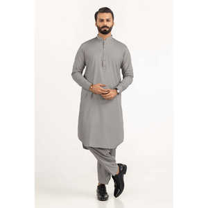 Vision Columbus Unstitched Blended Fabric <b>Dress</b> <b>Shirts</b> Breathable Plain Dyed - Product Image 4