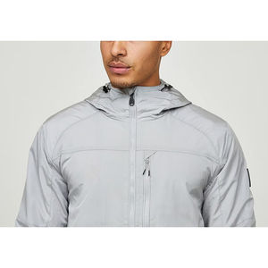 Chándal cortavientos para hombre Elegante conjunto cortavientos impermeable ligero y cómodo para exteriores para diseño personalizado para correr - Product Image 6