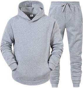 Survêtements personnalisés en gros pour hommes, femmes et unisexe, ensembles de vêtements de sport, logo personnalisé, pantalon de jogging et sweat-shirt, vêtements de sport unisexe, ensemble de survêtement - Product Image 2