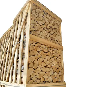 Top Kwaliteit Oven Gedroogde Brandhout, eiken En Beuken Brandhout Logs Voor Koop Faseverandering Materiaal Gemengde Woods Eiken As Grenen Berken