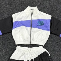 Conjunto Deportivo de 2 Piezas para Hombre, de Alta Calidad, Personalizado, Corte Regular, Transpirable, Ecológico, Resistente al Viento, Ligero, de Nailon Sublimado