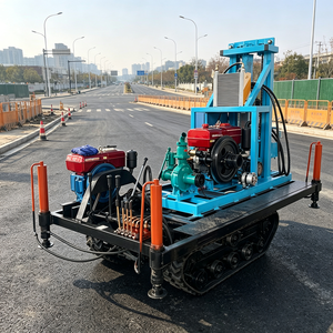 Petite plateforme de forage de puits d'eau, profondeur 100 m, pour l'approvisionnement en eau domestique et agricole - Product Image 1