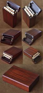 อ้างถึงกล่องบุหรี่หรูหรากล่องไม้สไตล์วินเทจสีดำกล่องไม้วอลนัทบางเฉียบที่เก็บของคุณภาพสูงสำหรับเป็นของขวัญ - Product Image 4