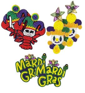 ต่างหูลูกปัดทำมือไม่เหมือนใครสำหรับเทศกาลมีดีไซน์ปรับแต่งได้ตามต้องการขนาดและสีมีจำหน่ายในราคาต่ำ - Product Image 4