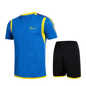 ชุดฟุตบอลสีพื้นชุดเล่นฟุตบอลสไตล์ใหม่ล่าสุด - Product Image 1