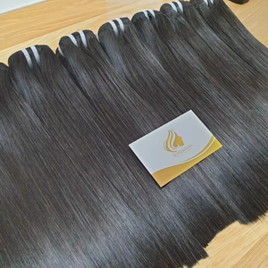 Super doble Remy extensiones de cabello humano de la fábrica de Vietnam al por mayor precio barato peluca Paquete de pelo crudo - Product Image 1