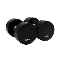 Mancuernas de Titanio con Diseño CPU, Elegantes y Resistentes, Color Negro, con Peso Ajustable (2.5kg-70kg) para Gimnasio