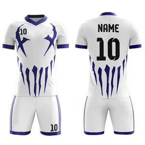 Maillot de football unisexe personnalisé par sublimation 2025 – Tenue de football à séchage rapide 100 % polyester pour toutes les saisons - Product Image 3