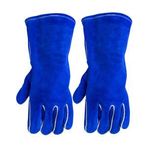 Gants de soudage en cuir de chèvre de la meilleure qualité Offre Spéciale Mig Tig Cut Résistance à la chaleur Protection Gants de sécurité Industrie alimentaire Caoutchouc - Product Image 6