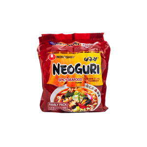 Fideos Picantes con Mariscos NONGSHIM NEOGURI, Paquete de 16 (4x4) - Product Image 1