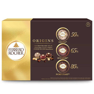 La mejor calidad para Ferrero Rocher Origins Chocolate Collection Chocolate dulce sólido con galleta y nuez Precio bajo Embalaje a granel - Product Image 3