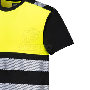 Camiseta de trabajo al mejor precio, venta en línea para hombres, chaqueta de alta visibilidad, camiseta de trabajo reflectante - Product Image 4