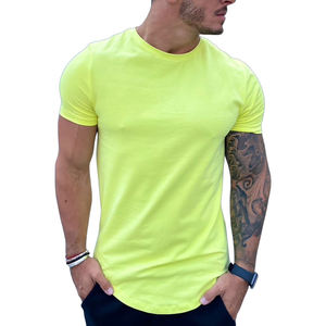 Camiseta 100% de algodón para hombre, camiseta masculina de alta calidad, venta al por mayor, con tasa barata - Product Image 2