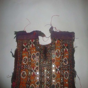Étnico Vintage Baloch Tribal bordado apliques parche encaje Banjara espejo trabajo tela último estilo blusas vestidos primavera corta - Product Image 2