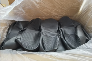 รองเท้ากันน้ำและสารเคมี  ไซส์ S-XXL สีดำ/เหลือง/ส้ม - Product Image 5