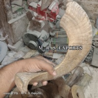 100% Meilleure qualité, cornes de shofar en mouton, finition naturelle, à prix avantageux, par une entreprise de fabrication indienne